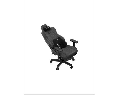 Игровое кресло AndaSeat Kaiser 3E XL, Льняная ткань, 4D-подлокотники, Темно-серый, AD12YNDC-XL-37-GB-CF-G