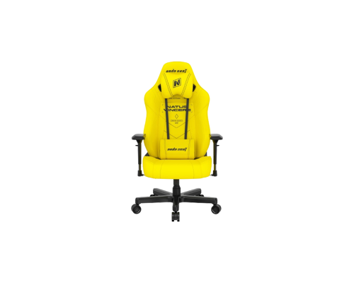 Игровое кресло AndaSeat NAVI Edition, ПВХ-кожа, Желтый, AD19-05-Y-PV