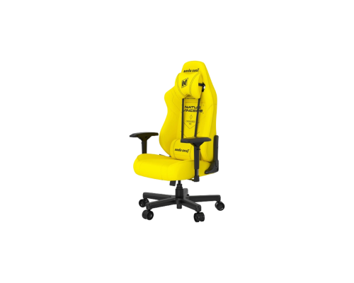 Игровое кресло AndaSeat NAVI Edition, ПВХ-кожа, Желтый, AD19-05-Y-PV