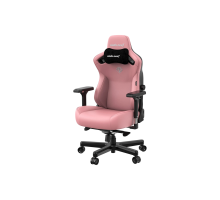 Игровое кресло AndaSeat Kaiser 3 Pro XL, ПВХ-кожа DuraXtra™, 4D-подлокотники MagSwap™, Creamy Pink