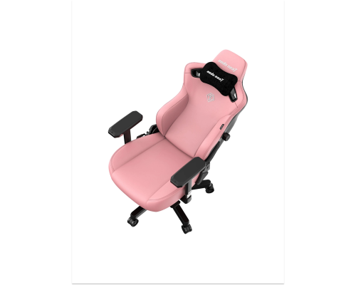 Игровое кресло AndaSeat Kaiser 3 Pro XL, ПВХ-кожа DuraXtra™, 4D-подлокотники MagSwap™, Creamy Pink