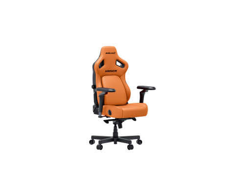 Игровое кресло AndaSeat Kaiser 4 V2, ПВХ-кожа, 6D-подлокотники, Оранжевый, AD12YDDC-L-20-O-PV/C-03