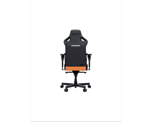 Игровое кресло AndaSeat Kaiser 4 V2, ПВХ-кожа, 6D-подлокотники, Оранжевый, AD12YDDC-L-20-O-PV/C-03