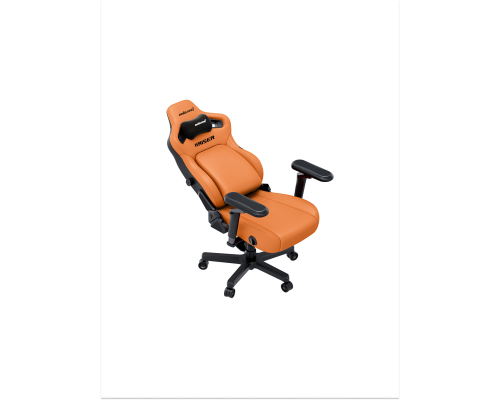 Игровое кресло AndaSeat Kaiser 4 V2, ПВХ-кожа, 6D-подлокотники, Оранжевый, AD12YDDC-L-20-O-PV/C-03