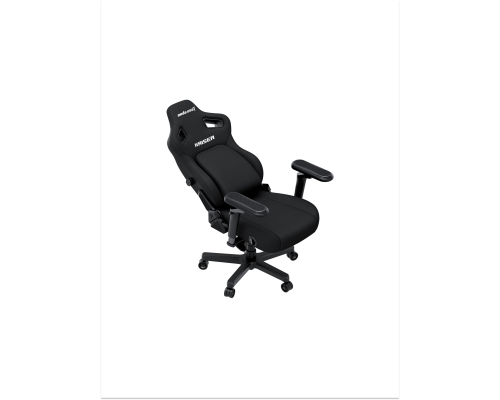 Игровое кресло AndaSeat Kaiser 4 V2, Льняная ткань EverSoft™, 6D-подлокотники, Размер L, Carbon Blackм