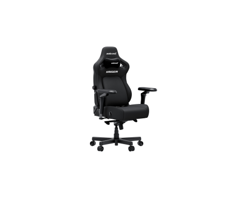 Игровое кресло AndaSeat Kaiser 4 V2, Льняная ткань EverSoft™, 6D-подлокотники, Размер L, Carbon Blackм