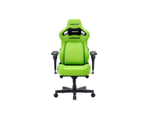 Игровое кресло Anda Seat Kaiser 4 V2 XL, 6D-подлокотники, Размер XL, Cyber Green, AD12YDDC-XLL-20-C-PV/C-03