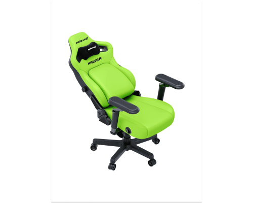 Игровое кресло Anda Seat Kaiser 4 V2 XL, 6D-подлокотники, Размер XL, Cyber Green, AD12YDDC-XLL-20-C-PV/C-03