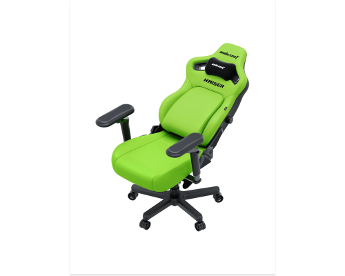 Игровое кресло Anda Seat Kaiser 4 V2 XL, 6D-подлокотники, Размер XL, Cyber Green, AD12YDDC-XLL-20-C-PV/C-03