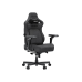 Игровое кресло Anda Seat Kaiser 4 V2 XL, Льняная ткань, 6D-подлокотники, Размер XL, Темно-серый, AD12YDDC-XLL-20-GB-CF-03