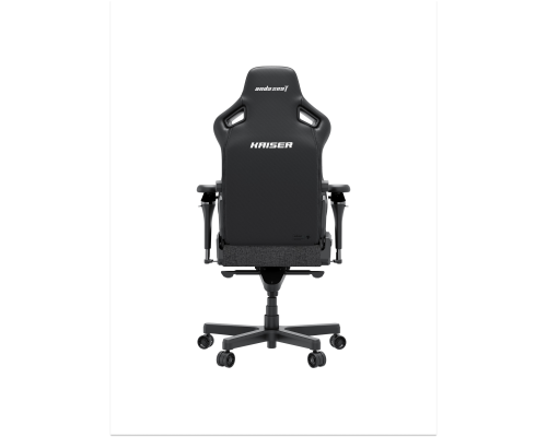 Игровое кресло Anda Seat Kaiser 4 V2 XL, Льняная ткань, 6D-подлокотники, Размер XL, Темно-серый, AD12YDDC-XLL-20-GB-CF-03