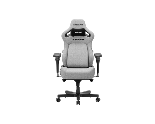 Игровое кресло Anda Seat Kaiser 4 V2 XL, 6D-подлокотники, Размер XL, Ash Grey, AD12YDDC-XLL-20-G-CF-03