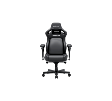 Игровое кресло Anda Seat Kaiser 4 V2 XL, ПВХ-кожа, 6D-подлокотники, Размер XL, Чёрный, AD12YDDC-XLL-20-B-PV/C