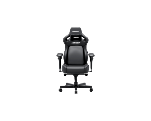 Игровое кресло Anda Seat Kaiser 4 V2 XL, ПВХ-кожа, 6D-подлокотники, Размер XL, Чёрный, AD12YDDC-XLL-20-B-PV/C