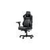 Игровое кресло Anda Seat Kaiser 4 V2 XL, ПВХ-кожа, 6D-подлокотники, Размер XL, Чёрный, AD12YDDC-XLL-20-B-PV/C