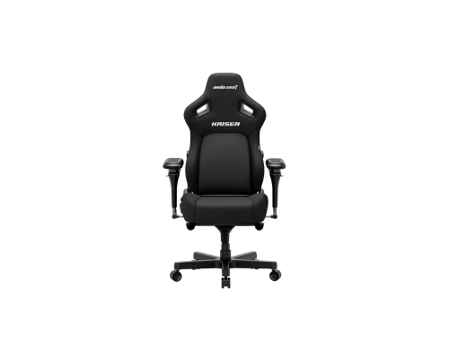 Игровое кресло Anda Seat Kaiser 4 XL, 5D-подлокотники, Размер XL, Elegant Black, AD12YDDC-XLL-20-B-PV/C