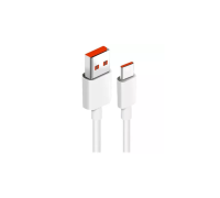 Кабель Xiaomi 6A USB Type-A to Type-C, для быстрой зарядки до 120 Вт, 1 метр, белый, BHR6032GL