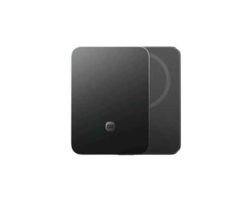 Портативный аккумулятор Xiaomi UltraThin Magnetic Power Bank, 5000 мА·ч, 22.5 Вт, беспроводная зарядка 15 Вт, черный, BHR0913GL