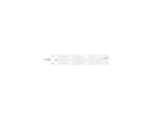 Сетевой фильтр Xiaomi 20W Power Strip, 3 розетки (Тип F), 2x USB-A, 1x USB-C, 1.4 м, белый, BHR07UKEU