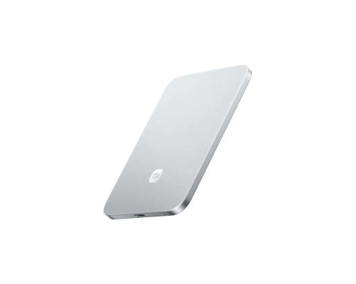 Портативный аккумулятор Xiaomi UltraThin Magnetic Power Bank, 5000 мА·ч, 22.5 Вт, беспроводная зарядка 15 Вт, серебристый, BHR08Z2GL