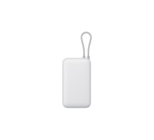 Портативный аккумулятор Xiaomi Power Bank 20000 мА·ч, 22.5 Вт, со встроенным кабелем, USB-A/Type-C, светло-серый, BHR9738GL