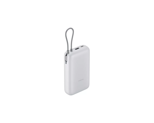Портативный аккумулятор Xiaomi Power Bank 20000 мА·ч, 22.5 Вт, со встроенным кабелем, USB-A/Type-C, светло-серый, BHR9738GL