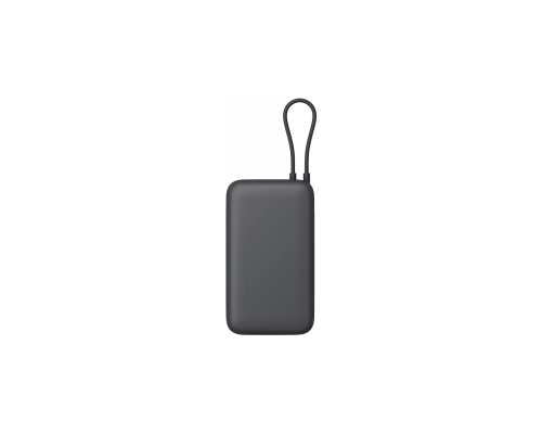 Портативный аккумулятор Xiaomi Power Bank 20000 мА·ч, 22.5 Вт, со встроенным кабелем, USB-A/Type-C, темно-серый, BHR9740GL