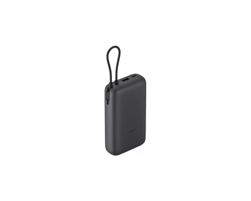 Портативный аккумулятор Xiaomi Power Bank 20000 мА·ч, 22.5 Вт, со встроенным кабелем, USB-A/Type-C, темно-серый, BHR9740GL