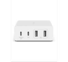 Сетевое зарядное устройство Belkin 108Вт GaN (2хUSB-C / 2хUSB-A), с кабелем 2м, белый