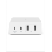 Сетевое зарядное устройство Belkin 108Вт GaN (2хUSB-C / 2хUSB-A), с кабелем 2м, белый