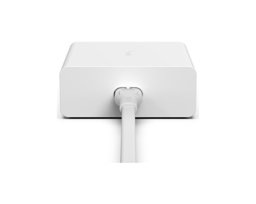 Сетевое зарядное устройство Belkin 108Вт GaN (2хUSB-C / 2хUSB-A), с кабелем 2м, белый