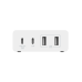 Сетевое зарядное устройство Belkin 108Вт GaN (2хUSB-C / 2хUSB-A), с кабелем 2м, белый