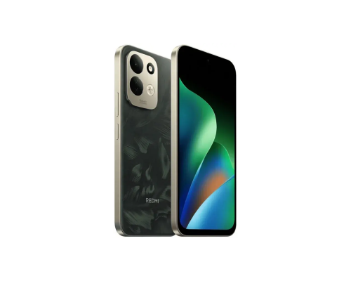 Смартфон Redmi 17, 4+128 Гб, MediaTek, 6.7" IPS (90 Гц), Камера 50 МП, Аккумулятор 5200 мАч, дубовый зеленый (Oak Green)  