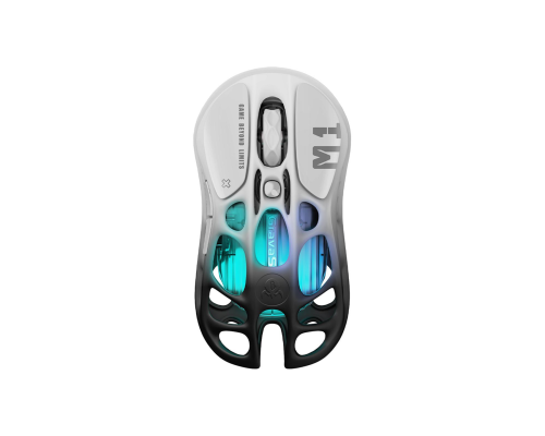 Игровая мышь GravaStar Mercury M1 Pro, BT/WL/USB-A, RGB, черно-белый
