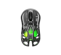 Игровая мышь GravaStar Mercury M1 Pro, magnesium alloy body, BT/WL/USB-A, RGB, Gunmetal Gray