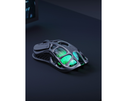 Игровая мышь GravaStar Mercury M1 Pro, magnesium alloy body, BT/WL/USB-A, RGB, Gunmetal Gray