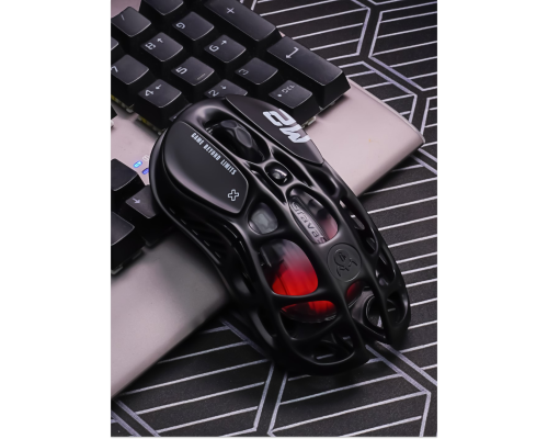 Игровая мышь GravaStar Mercury M2, BT/WL/USB-A, RGB, черный