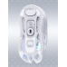 Игровая мышь GravaStar Mercury M2, BT/WL/USB-A, RGB, Opaline White