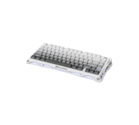 Механическая клавиатура GravaStar Mercury K1 80keys, GravaStar x Kailh Cherry Pink, EN, BT/WL/USB, белый