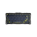 Механическая клавиатура GravaStar Mercury K1 Lite 80 keys, GravaStar x BSUN Grey, EN, BT/WL/USB, черный