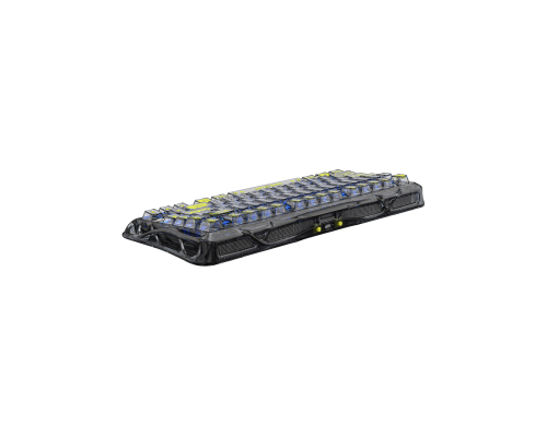 Механическая клавиатура GravaStar Mercury K1 Lite 80 keys, GravaStar x BSUN Grey, EN, BT/WL/USB, черный