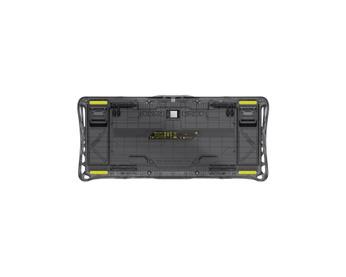 Механическая клавиатура GravaStar Mercury K1 Lite 80 keys, GravaStar x BSUN Grey, EN, BT/WL/USB, черный