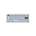 Магнитная игровая клавиатура GravaStar Mercury V60 Pro 60 keys, GravaStar Blackcore, 8K, USB-A, RGB, Chrome Silver