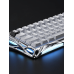 Магнитная игровая клавиатура GravaStar Mercury V60 Pro 60 keys, GravaStar Blackcore, 8K, USB-A, RGB, Chrome Silver