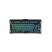 Магнитная игровая клавиатура GravaStar Mercury V75 80 keys, Magnetic Jade Pro, 8K, USB-A, RGB, Stealth Black