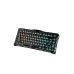 Магнитная игровая клавиатура GravaStar Mercury V75 80 keys, Magnetic Jade Pro, 8K, USB-A, RGB, Stealth Black
