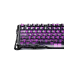 Магнитная игровая клавиатура GravaStar Mercury V75 Lite 75 keys, Blackcore, 8K, USB-A, RGB, Transparent Black