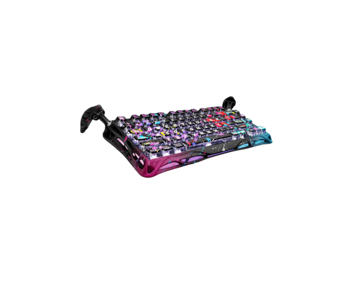 Магнитная игровая клавиатура GravaStar Mercury V75 Pro 80 keys, Magnetic Jade Gaming, 8K, USB-A, RGB, Neon Graffiti