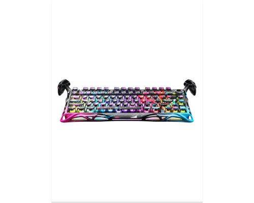 Магнитная игровая клавиатура GravaStar Mercury V75 Pro 80 keys, Magnetic Jade Gaming, 8K, USB-A, RGB, Neon Graffiti