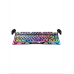 Магнитная игровая клавиатура GravaStar Mercury V75 Pro 80 keys, Magnetic Jade Gaming, 8K, USB-A, RGB, Neon Graffiti